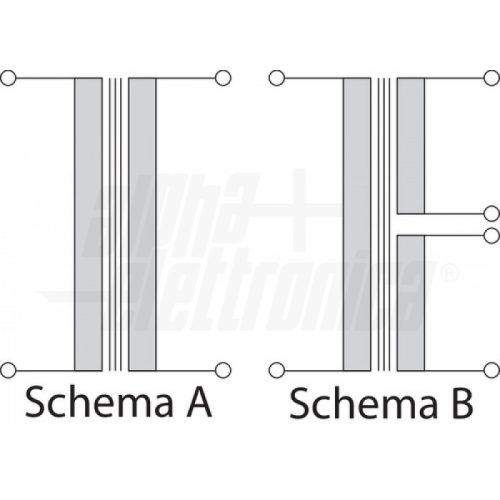 Trasformatore per PCB 16W - 9V da circuito stampato o a pannello - immagine 3