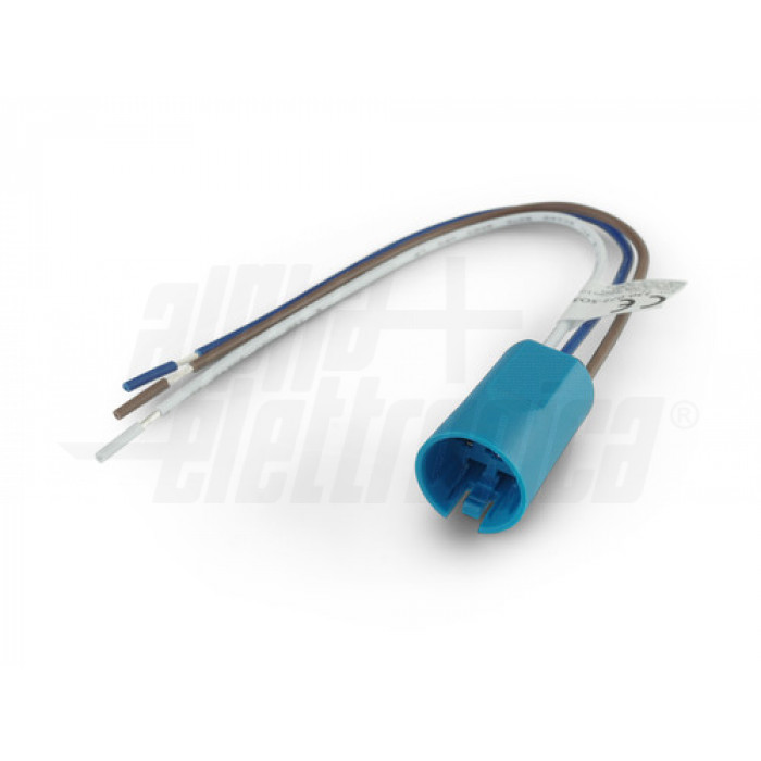 Zoccolo per pulsanti ø16mm famiglia 330-072L con cavi 16cm