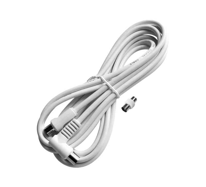 Cavo TV con adattatore lunghezza 2mt