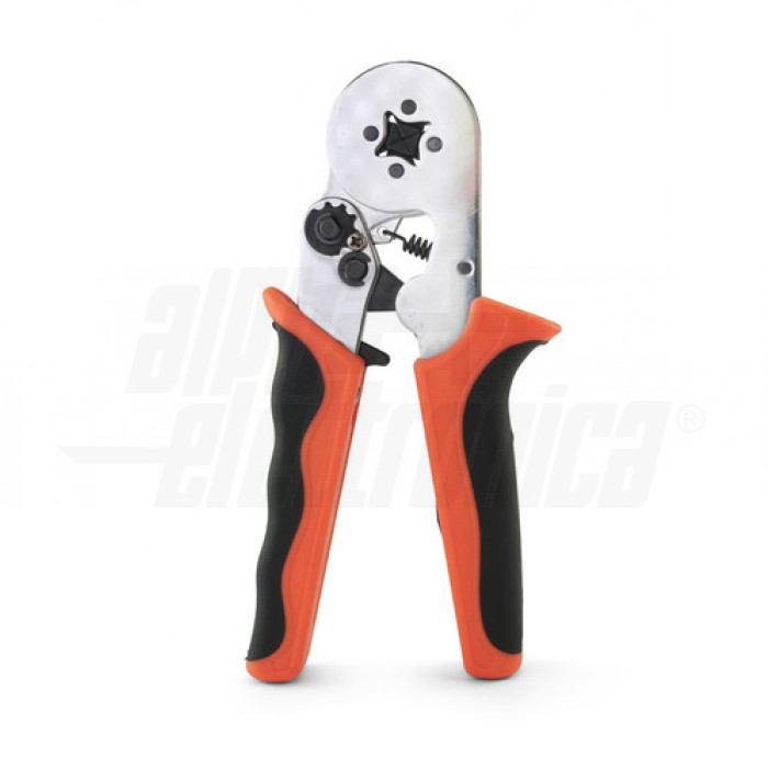 Valigetta pinza aggraffatrice per terminali a bussola sezione 0,25 a 6mm - immagine 2