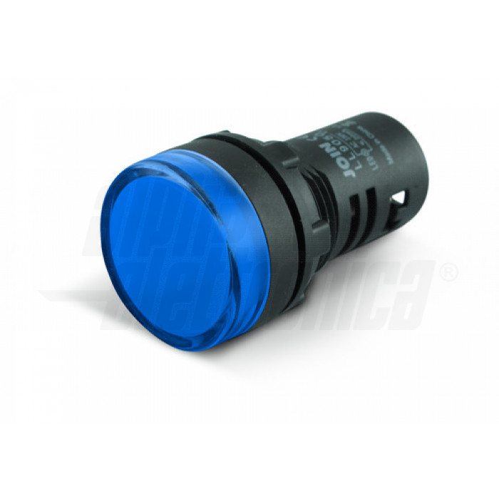 Indicatore Led da pannello - 24Vac/dc - Blu