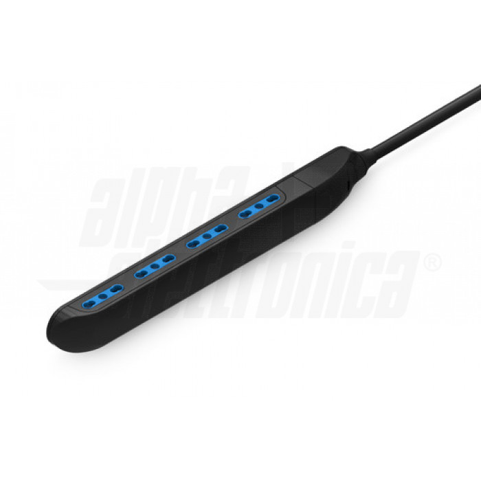 Multipresa slim con 4 prese Italia bipasso 10-16A - Nera - immagine 2