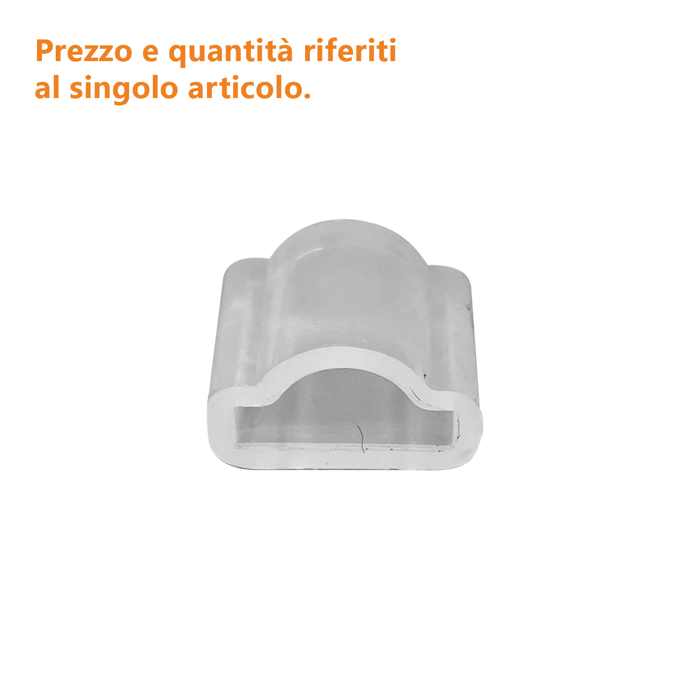 TA220 - Tappo di chiusura strisce LED 220V