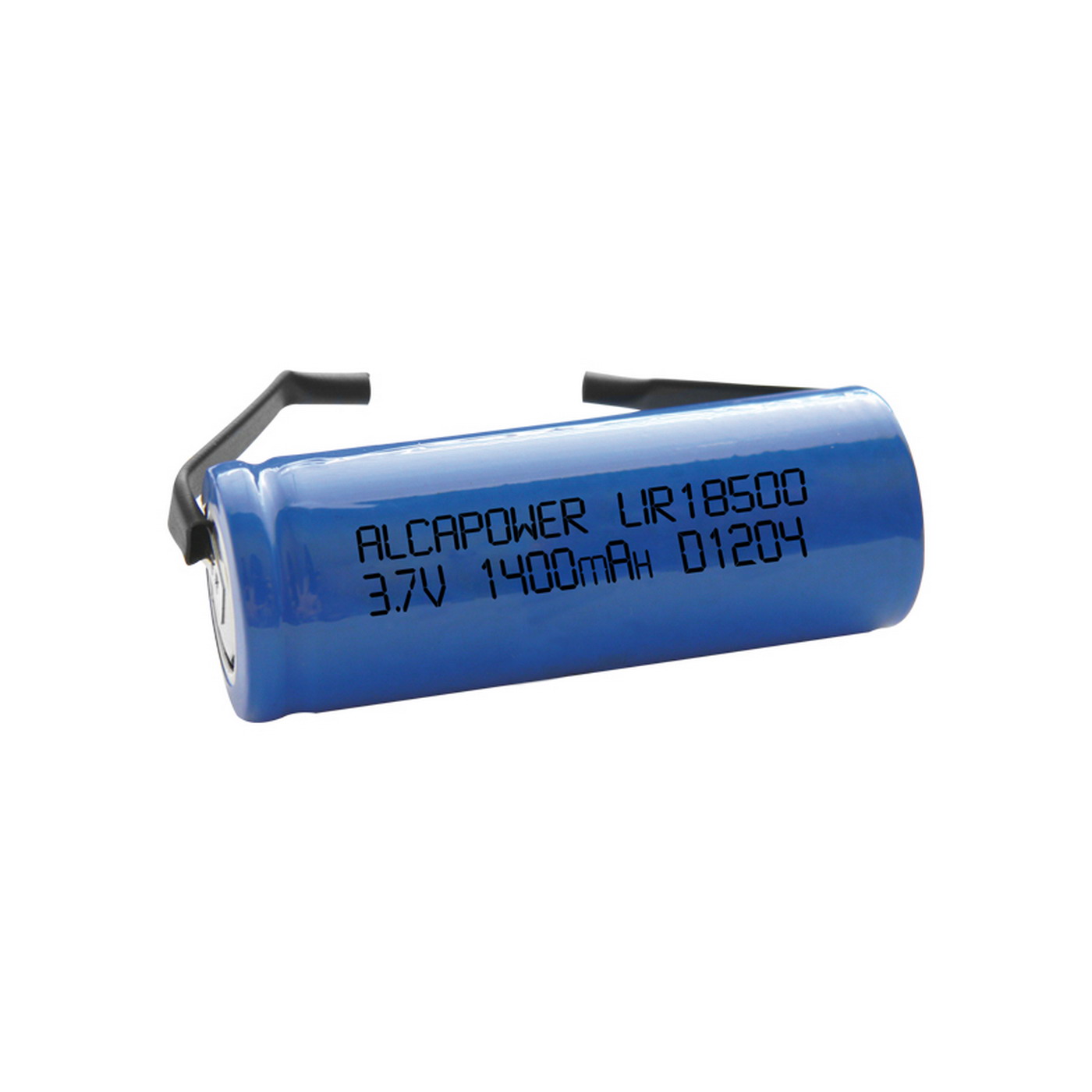 Batteria Li-ion 18500 3,7V 1400mAh terminali a saldare - LIR18500FT