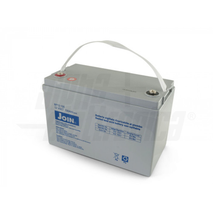 BP12-100 - Batteria al piombo 12V 100Ah - AGM a vite M8