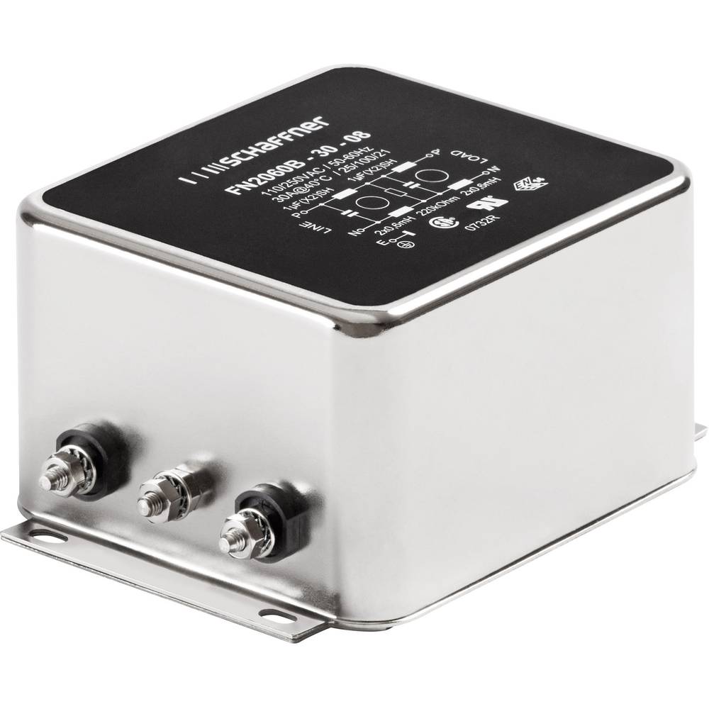 FN 2060-6-06 Filtro antidisturbo 250Vac 6A 0.97mH - Schaffner