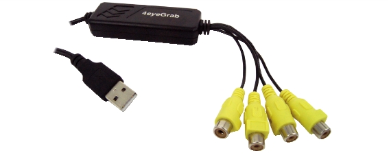 Scheda di acquisizione video usb 2.0 4 canali per video sorveglianza