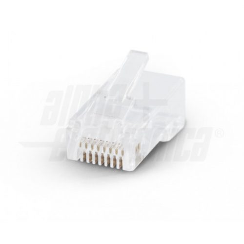 Connettore Spina RJ45 8P8C Cat.6 UTP AWG24-26 Passante