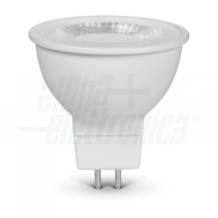 Lampadina a Led GU5,3 MR16 - 105° - 6,5W - 12Vac/dc - BIANCO NATURALE