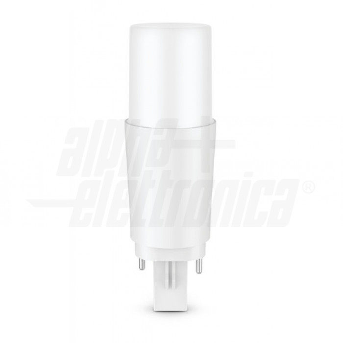 Lampadina a Led G24d-x 9W 230Vac OPACA - Bianco caldo