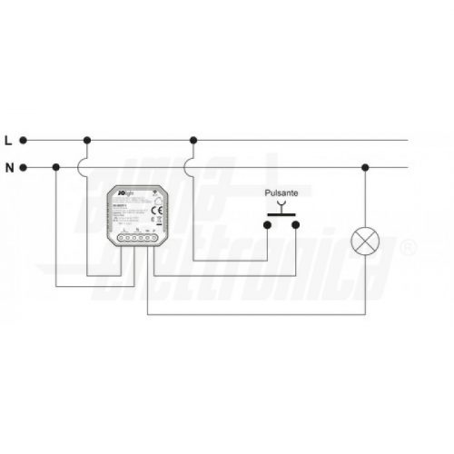 23-203T/1 - Dimmer Alpha Smart taglio di fase 220-240Vac per