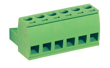EUROPLUG connettori ad innesto femmina inclinata 90 10 poli passo 5,00mm
