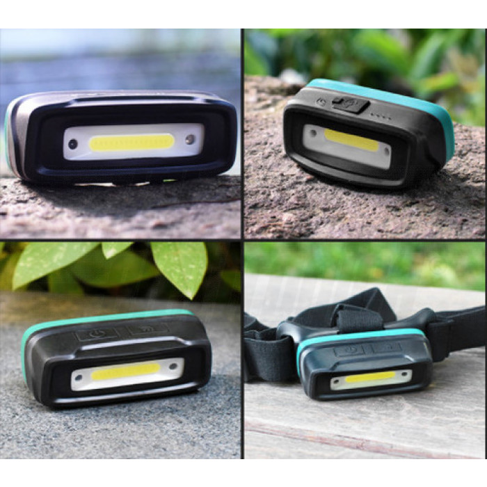 Lampada frontale con sensore intelligente - 5W - Serie Adventure - immagine 3