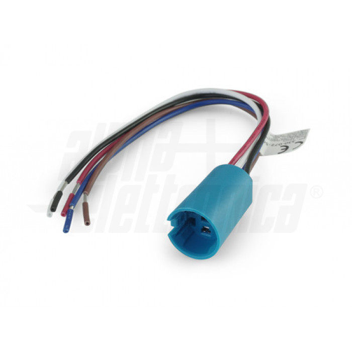 Zoccolo per pulsanti ø16mm famiglia 330-072L-X con cavi 16cm