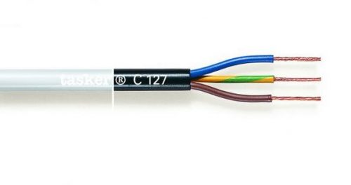 C127 Cavo Energia 3 x 0,75mm flessibile e isolato con PVC NERO