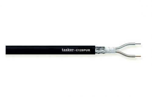 C128 PUR Cavo microfonico bilanciato 2x0.35 mm in PUR e Halogen free