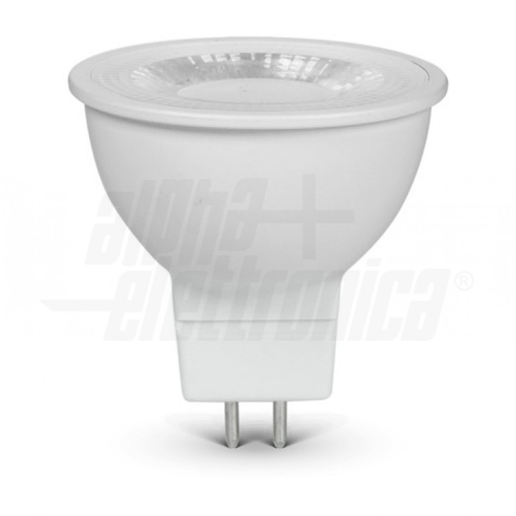 Lampadina a Led GU5,3 MR16 6,5W  12Vac/dc - Bianco freddo