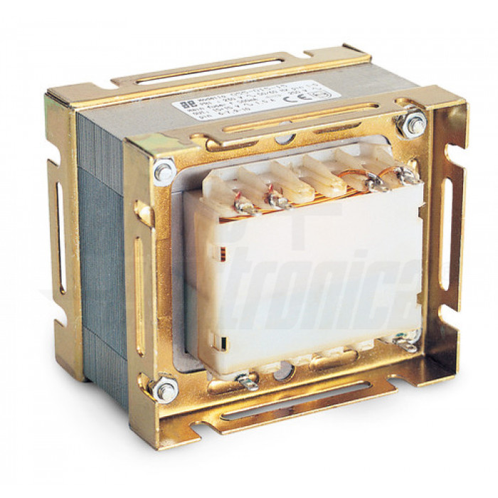 Trasformatore per PCB 100W 24+24V da circuito stampato o a pannello