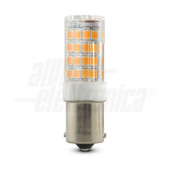 Lampadina a Led BA15S 3.5W 10-30Vdc 24Vac - BIANCO NATURALE
