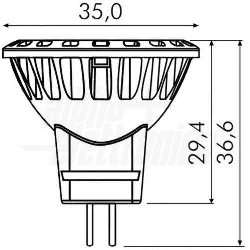 Lampadina a Led G4 2,5W 12Vdc - Bianco caldo - immagine 2