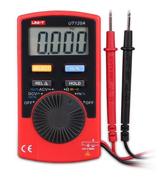 UT-120A Multimetro Digitale UNI-T tascabile autorange