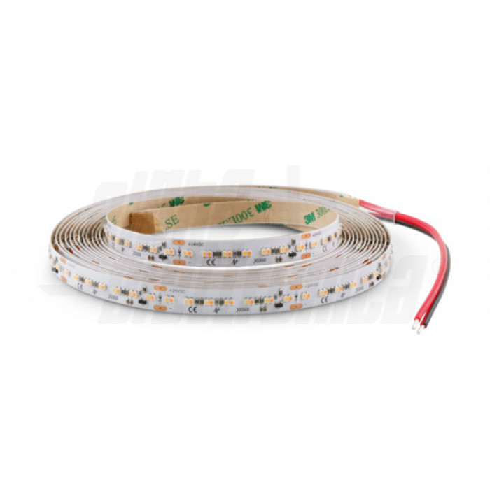 Striscia Led 160 Led/m smd 2835 24Vdc 14,4W/m - Dim to warm (1800-3000K)
