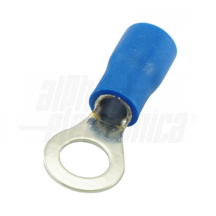 Terminale ad occhiello preisolato BLU 5,3mm - Adatto per cavo 1,5-2,5mm
