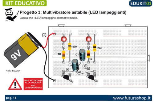 STEM - Kit Esperimenti Base di Elettronica - immagine 2