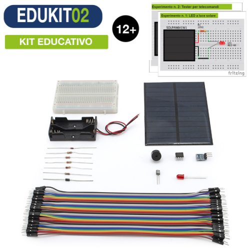 STEM - Kit di 10 esperimenti con energia solare