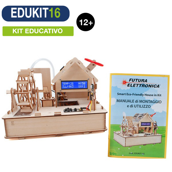 STEM – Smart Eco House: Kit Educativo con guida illustrata e esempi