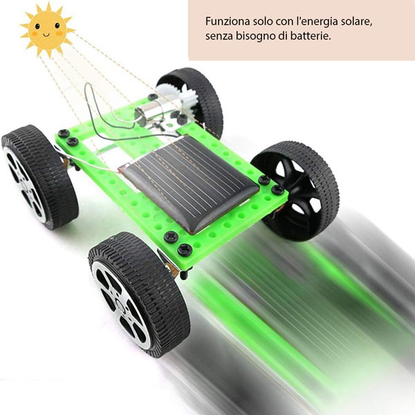 STEM – Macchinina a energia solare – in kit - immagine 2