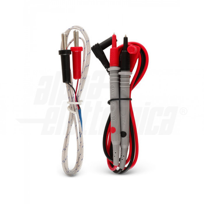 Multimetro digitale tascabile - True RMS, Prova diodi, Data Hold - immagine 3