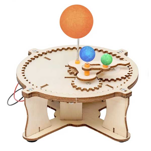 STEM – Kit didattico in legno Sole Terra e Luna - immagine 2