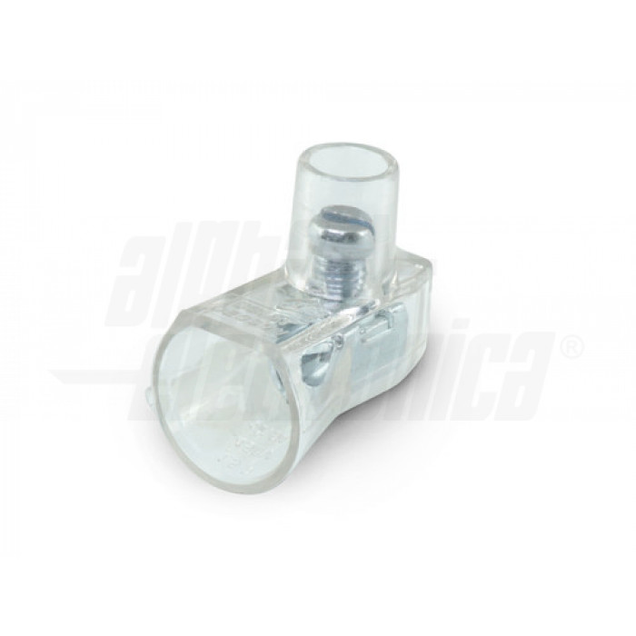 Morsetti volanti a cappuccio policarbonato per cavo Ø1,5mm² - conf 10pz