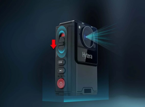 GC550 Hytera - 2K Mini Body Cam Infrared Night Vision - immagine 3