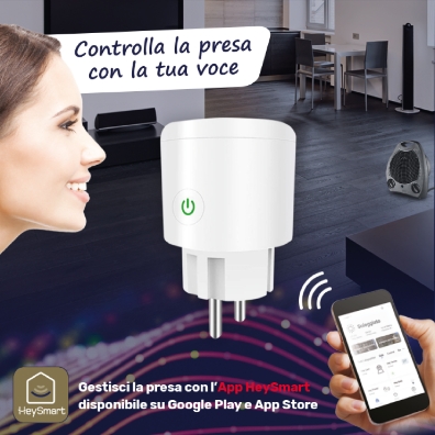 HeyPlug16 - Presa smart WIFI con misuratore di consumi