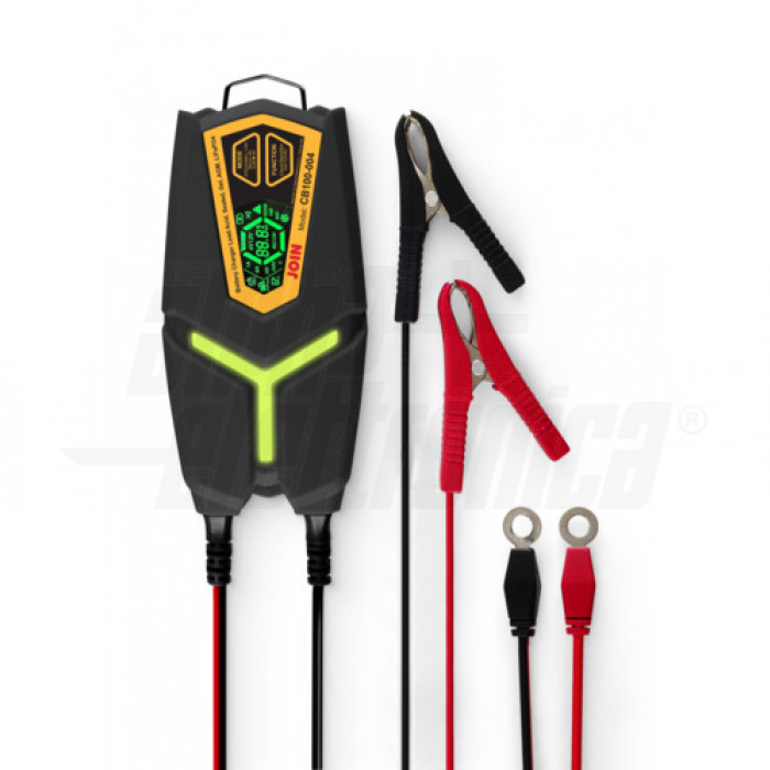 Caricabatterie 1/4A 6/12V 5-120Ah Pb/LiFePO4 smart 9 fasi serie YGO