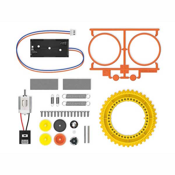 STEM - Robot con codifica meccanica in scatola di montaggio – 5 in 1 - immagine 3