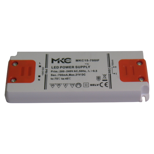 MKC15-700IF Alimentatore Driver Led 700mAh 15W slim