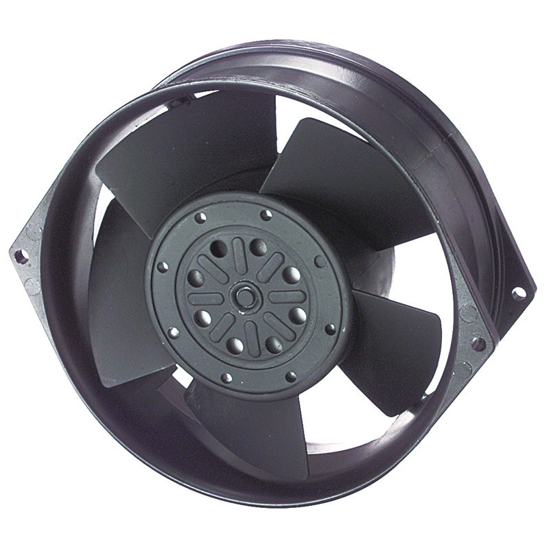 Ventola ASSIALE 220V con cuscinetti 162x150x55m FP-108C/AC230 S1BW 16215