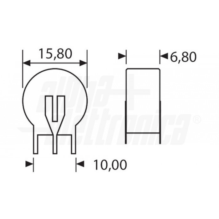 Pacco batteria Ni-Mh 80H 1,2V 80mAh - ricaricabile pin per PCB - immagine 2