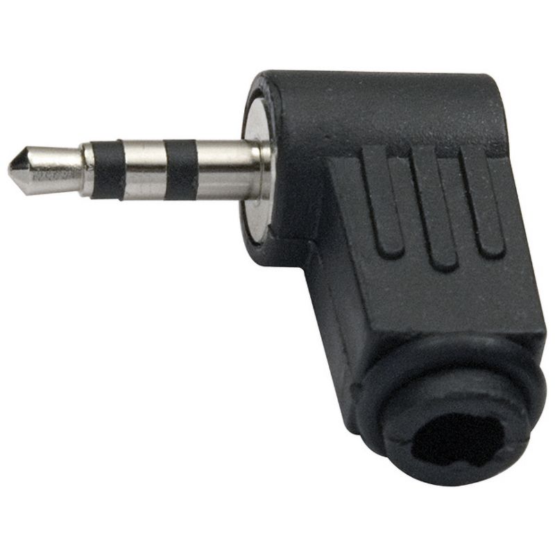 Spina volante ad angolo 3poli diametro 3,5mm a saldare