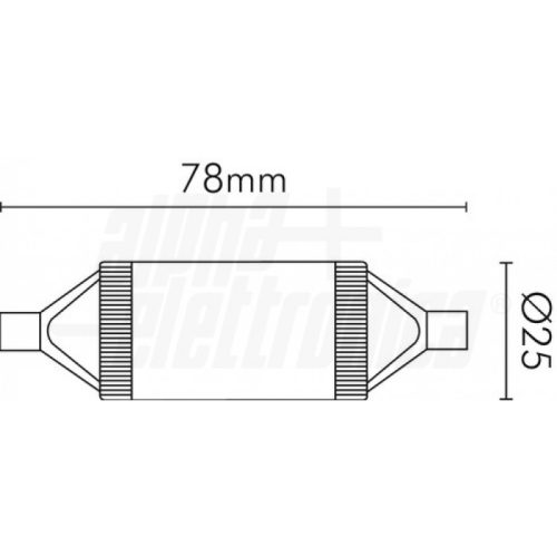 Lampadina a Led R7S - 9W - 230Vac - Bianco naturale - immagine 2