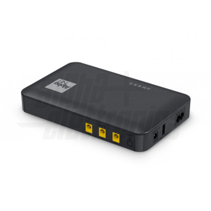 Mini UPS 30W 12V 2.5A, 9V 2.5A, 5V 2.4A 16000mAh/3,7V input 100-240V