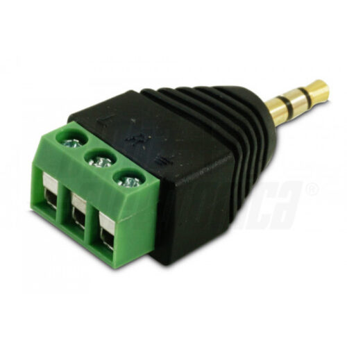 Adattatore da SPINA JACK STEREO 3.5mm a MORSETTO 3 poli - immagine 2