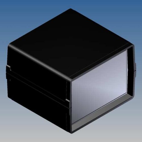 MC22.9 Piccolo contenitore NERO in Polistirolo antiurto superfici opache