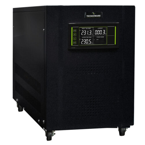 Stabilizzatore monofase 18KVa servoassistito a controllo elettronico