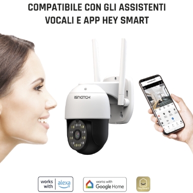 HeyCamMove PRO - Telecamera IP WI-FI HD 1080p motorizzata da esterni - immagine 3