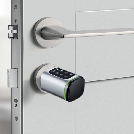 HeyLock - Serratura cilindro smart wi-fi con tastiera e lettore card - immagine 2
