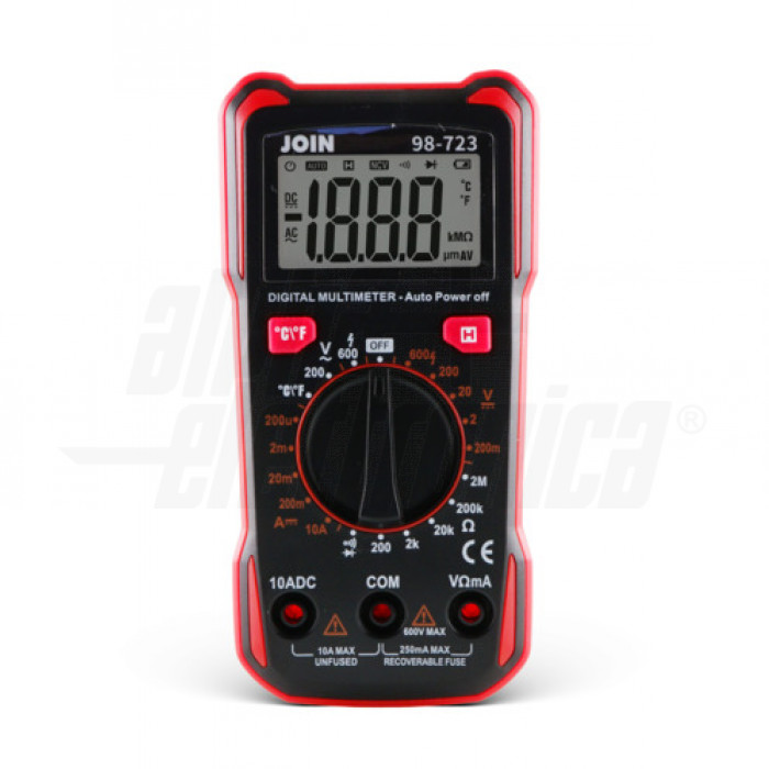 Multimetro digitale tascabile display LCD